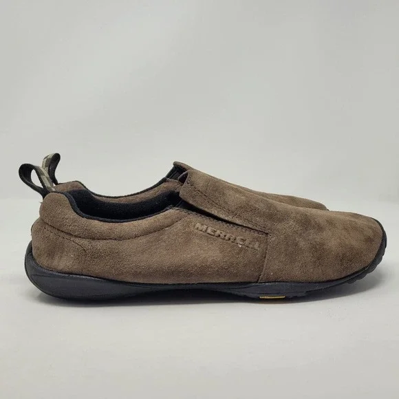 [SOLD]Merrell Shoes W 10 Brown M Connect Gunsmoke Brown Moc Slip On Minimalist - Picture 2 of 10